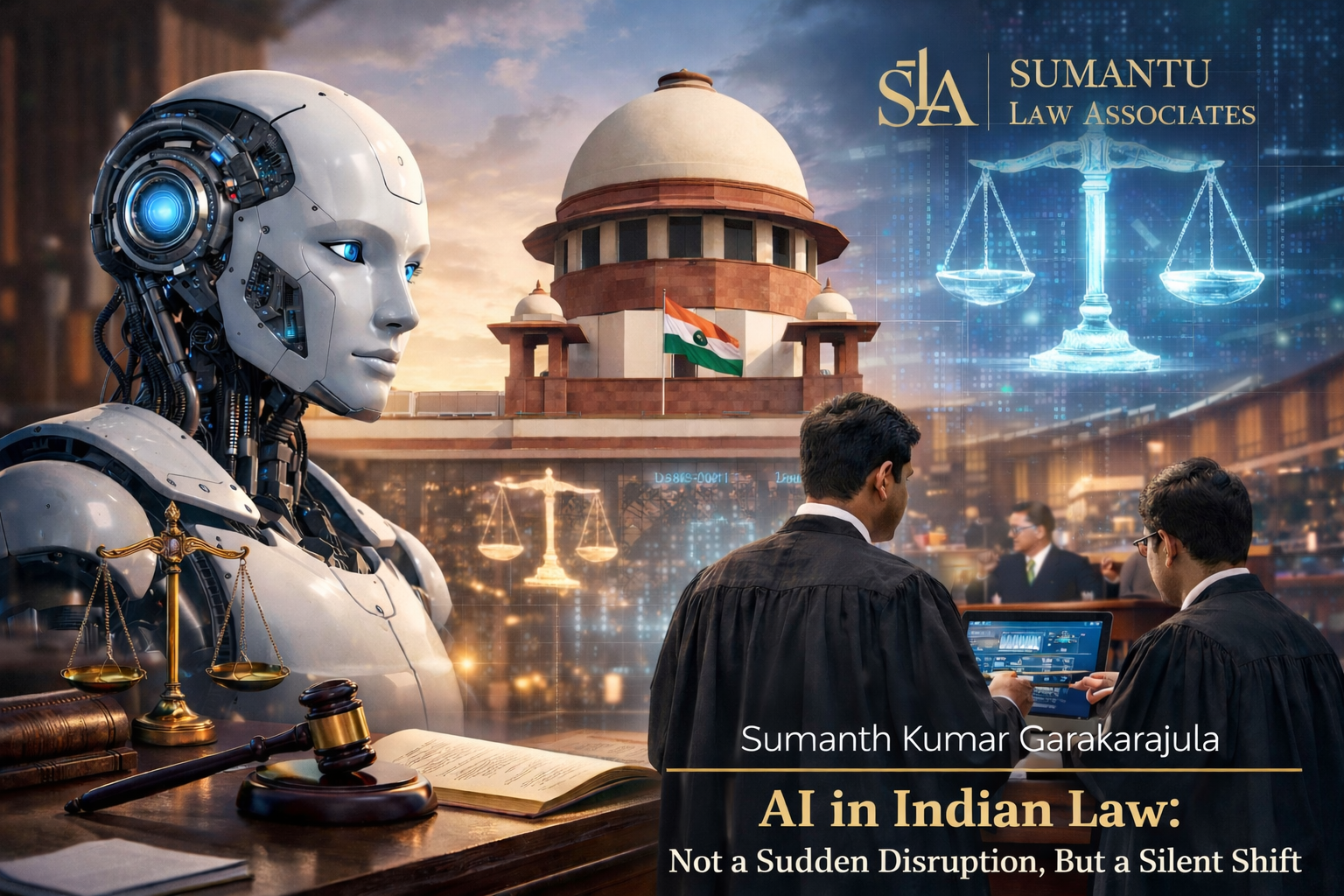 You are currently viewing AI in Indian Law: Not a Sudden Disruption, But a Silent Shift